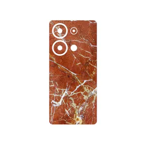 MAHOOT Red Marble Cover Sticker for Xiaomi Redmi Note 13 Pro 4G