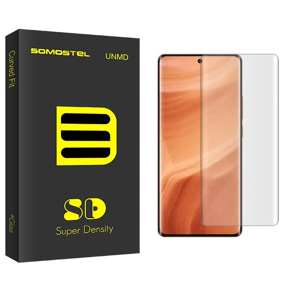 محافظ صفحه نمایش سوماستل مدل SD UV مناسب برای گوشی موبایل ریلمی GT 5 Pro  به همراه محافظ پشت گوشی