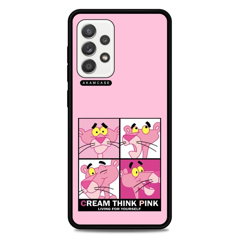 کاور آکام مدل AMC-WSGA52-PINK PANTHER15 مناسب برای گوشی موبایل سامسونگ Galaxy A52