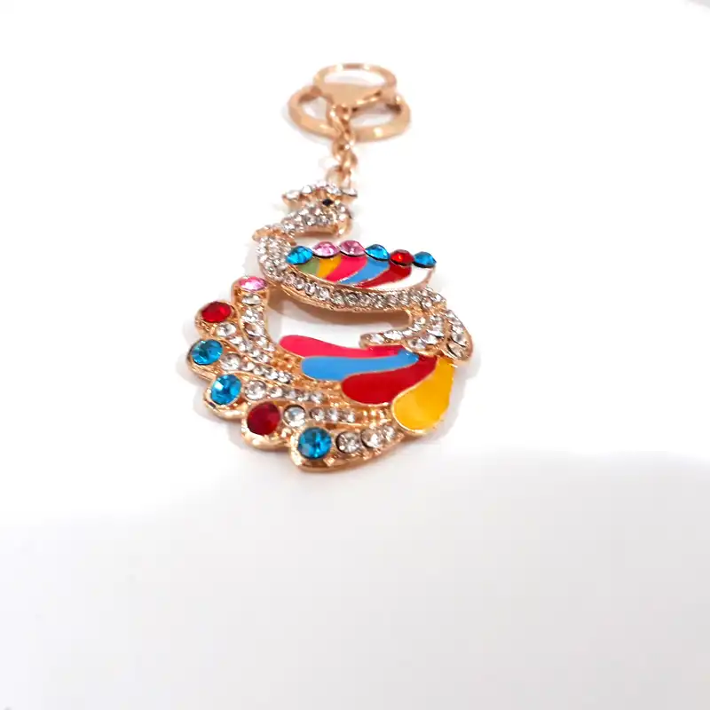 جاکلیدی زنانه مدل طاووس هندی کد 07