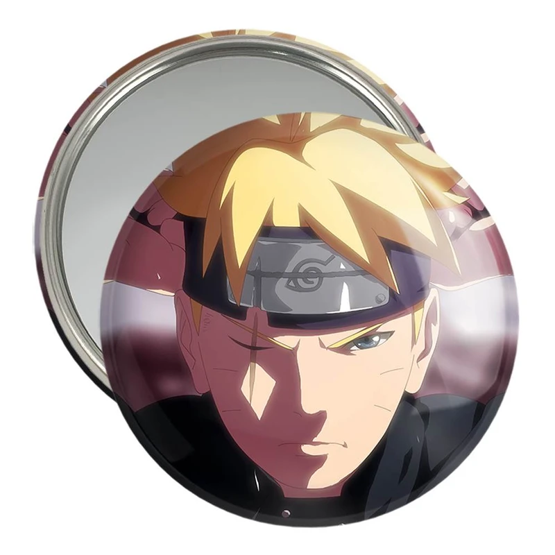آینه جیبی خندالو مدل بوروتو اوزوماکی انیمه بوروتو Boruto  کد 13132