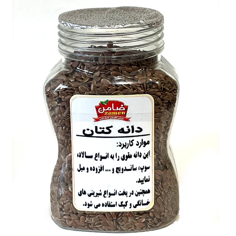 دانه کتان ضامن - 150 گرم عکس شماره 2