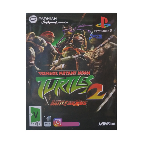 بازی TURTLES 2 BATTLE NEXUS مخصوص PS2