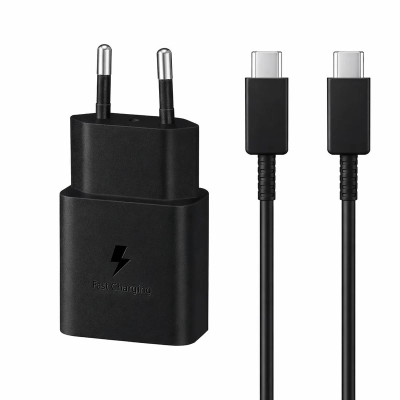 شارژر دیواری 15 وات مدل EP-T1510NBEGEU MV-15W به همراه کابل USB-C