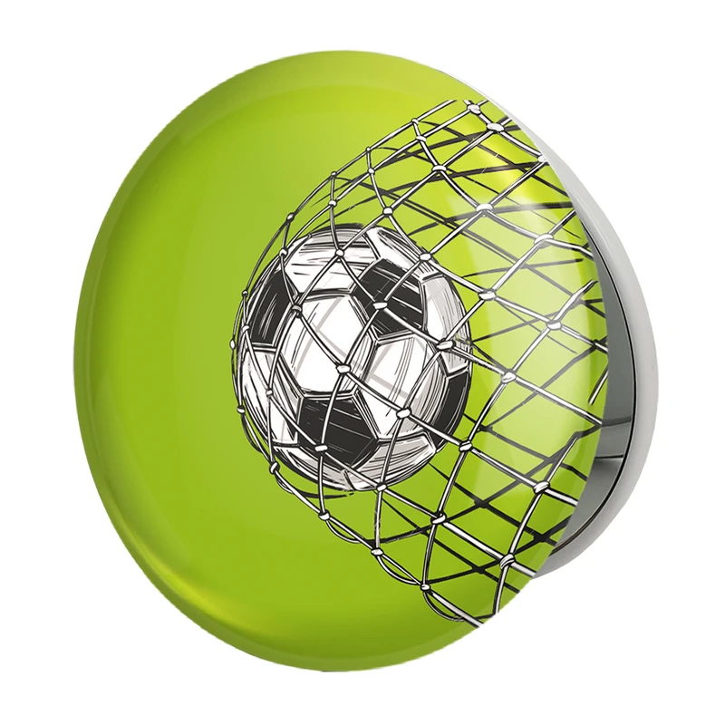آینه جیبی خندالو طرح فوتبال Football مدل تاشو کد 25938 