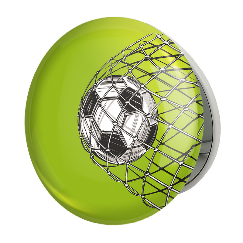 آینه جیبی خندالو طرح فوتبال Football مدل تاشو کد 25938 