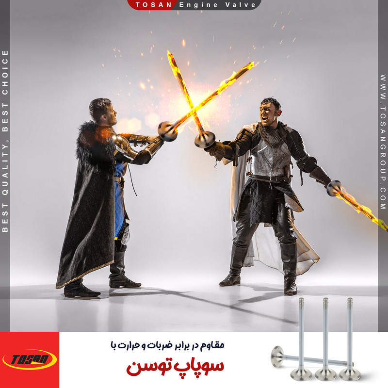 سوپاپ توسن مدل TSVLV7XANTIA مناسب برای پژو پارس بسته 16 عددی