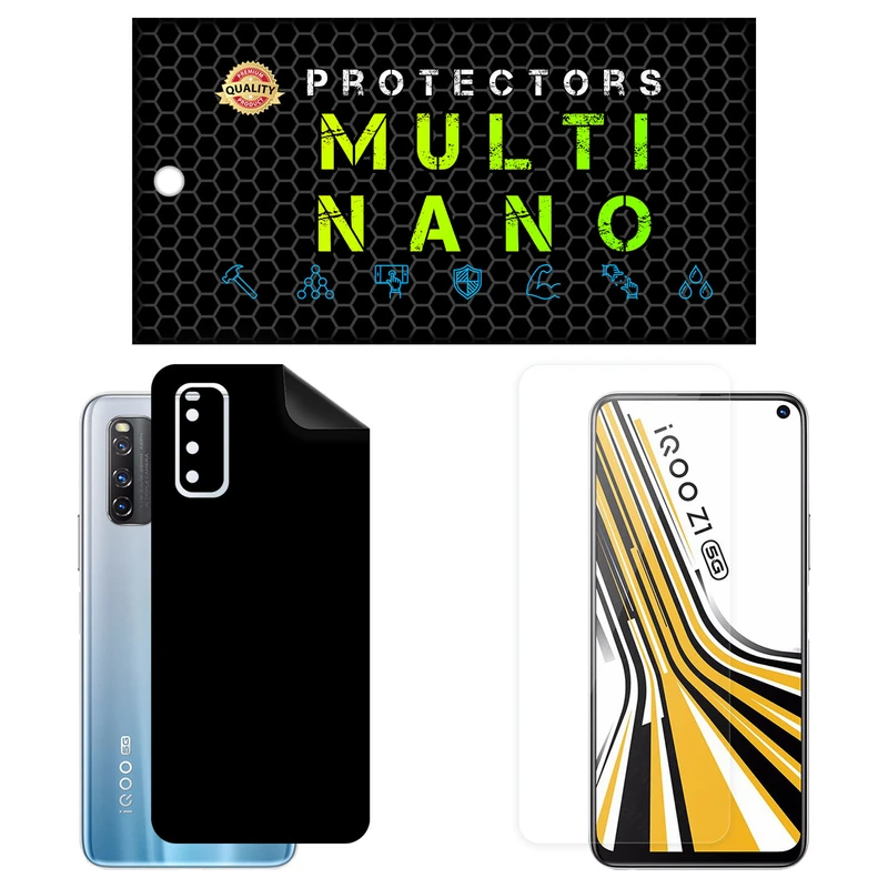 محافظ صفحه نمایش مولتی نانو مدل X-SFM مناسب برای گوشی موبایل ویوو iQOO Neo 3 5G به همراه برچسب پوششی