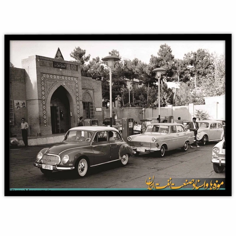 تابلو بکلیت طرح بافت تاریخی ایران قدیم شرکت نفت مدل B-10216