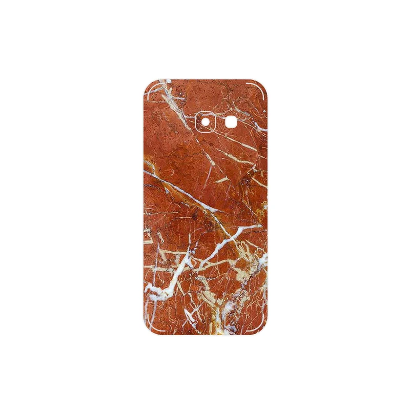 برچسب پوششی ماهوت مدل Red Marble مناسب برای گوشی موبایل سامسونگ Galaxy A3 2017