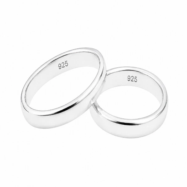 ست انگشتر نقره زنانه و مردانه مدل RS-925-5360