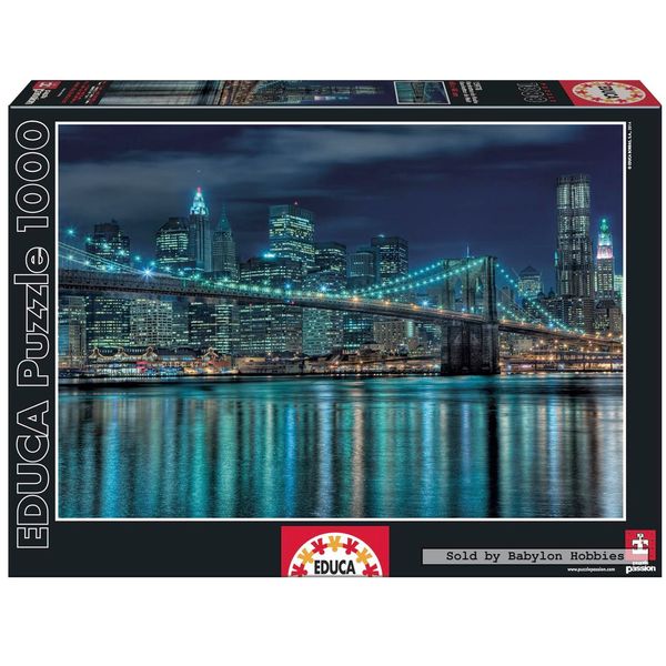پازل 1000 تکه ادوکا مدل Manhattan At Night پازل 1000 تکه ادوکا مدل Manhattan At Night