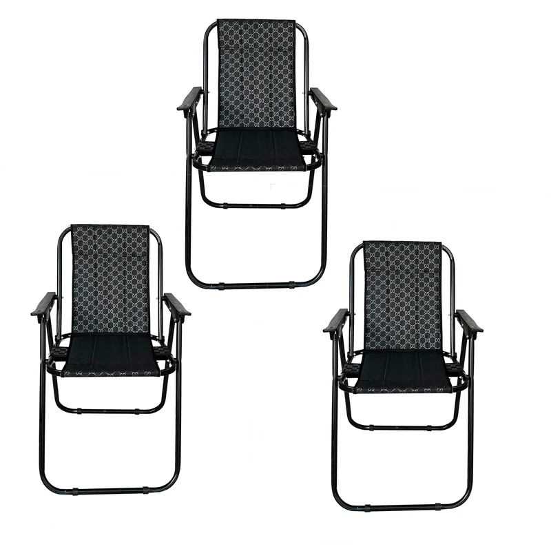 صندلی تاشو سفری کد G01 بسته سه عددی
