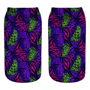 جوراب طرح برگ مدل 020