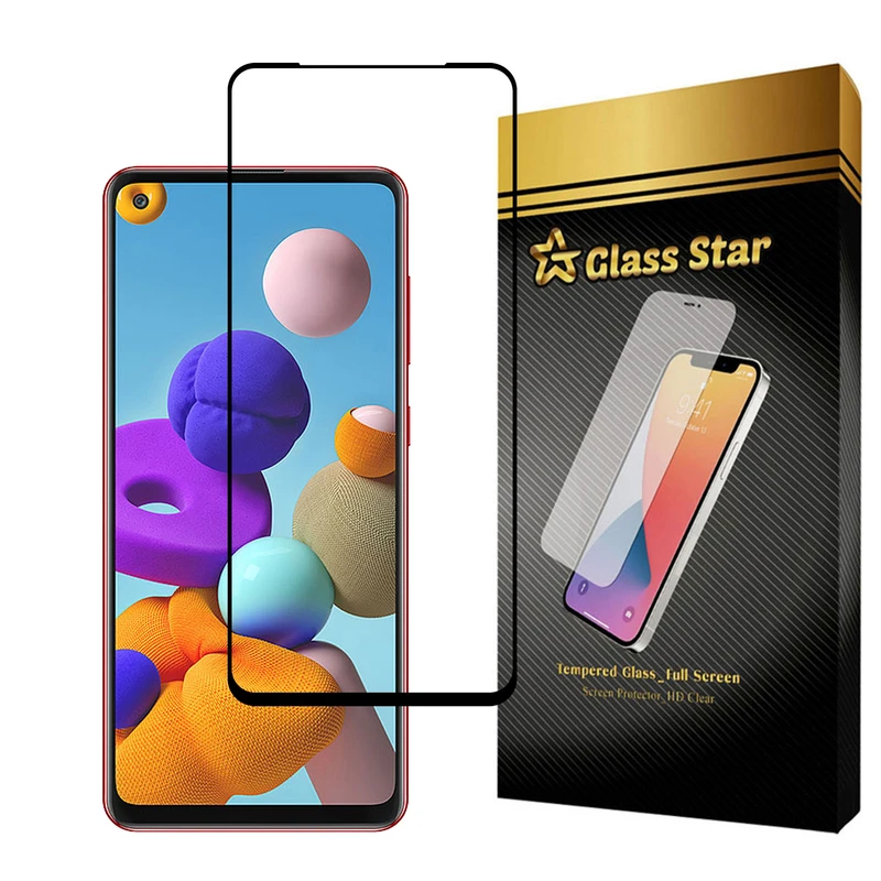 محافظ صفحه نمایش سرامیکی گلس استار مدل CERAMS مناسب برای گوشی موبایل سامسونگ Galaxy A21s