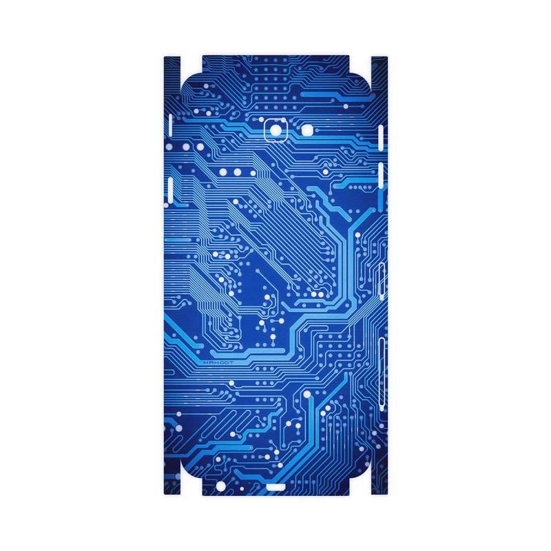 برچسب پوششی ماهوت مدل Blue Printed Circuit Board-FullSkin مناسب برای گوشی موبایل سامسونگ Galaxy J4 Plus