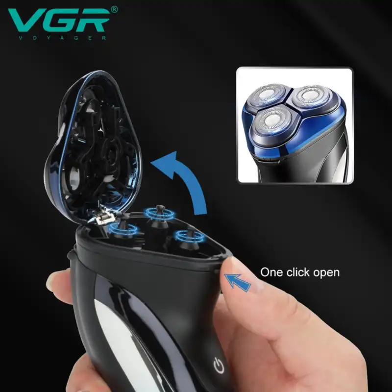 ماشین اصلاح موی صورت وی جی ار مدل V-387