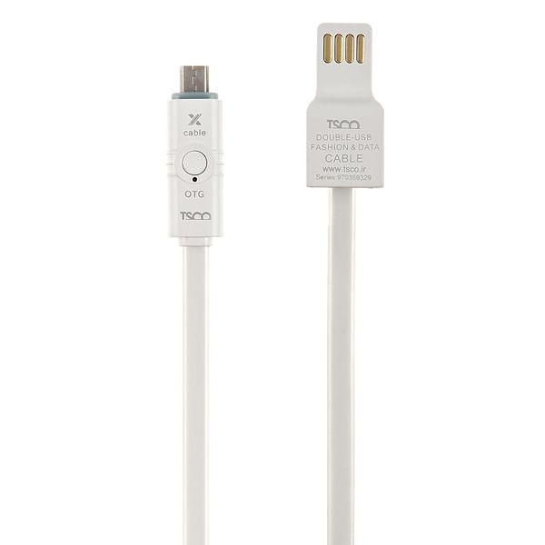 کابل تبدیل USB به microUSB تسکو مدل TC 59 طول 1 متر کابل تبدیل USB به microUSB تسکو مدل TC 59 طول 1 متر