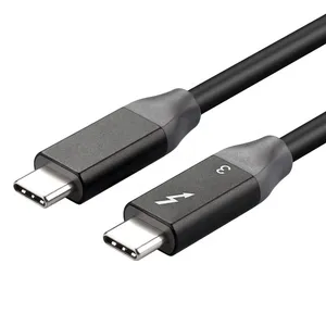  کابل تبدیل USB-C به USB-C یو اِل‌ تی یونیت مدل Thunderbolt 3.0 طول 0.3 متر 