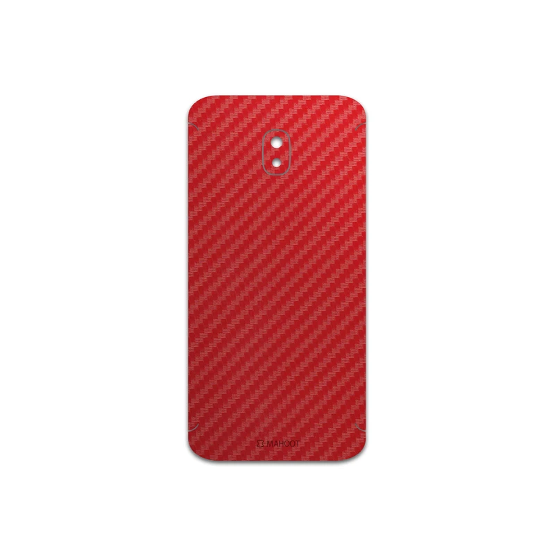 برچسب پوششی ماهوت مدل Red-Fiber مناسب برای گوشی موبایل سامسونگ Galaxy J3 2017