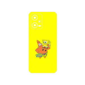 MAHOOT SpongeBob SquarePants Cover Sticker for Xiaomi Redmi Note 12 5G