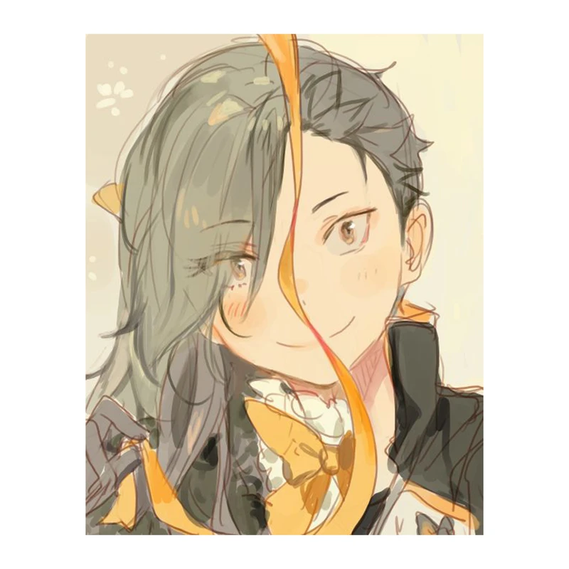 استیکر لپ تاپ و موبایل مدل انیمه طرح ری:زیرو  ناتسوکی سوبارو Re:ZERO Natsuki Subaru کد 5367