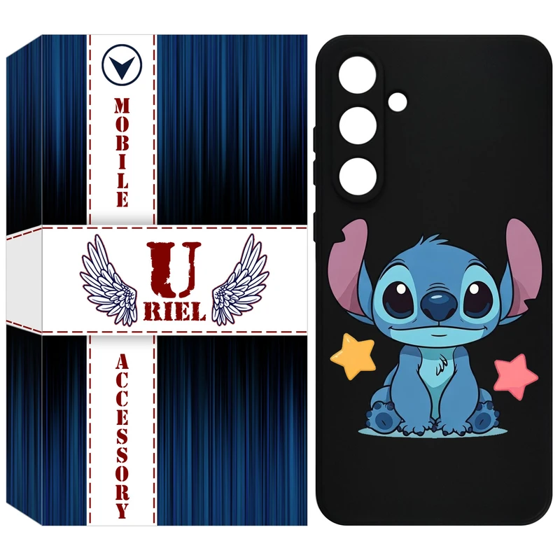 کاور یوریل قاب مدل KSH کد 70 طرح استیچ مناسب برای گوشی موبایل سامسونگ Galaxy A55