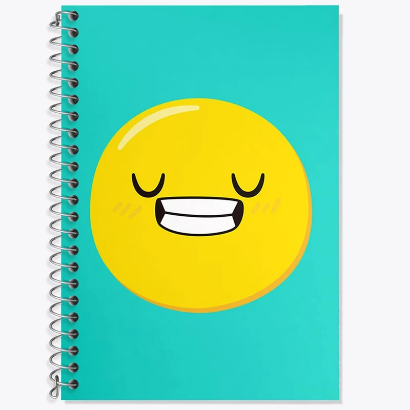 دفتر لغت 50 برگ خندالو مدل ایموجی Emoji کد 3004