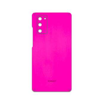 برچسب پوششی ماهوت مدل Phosphorus-Pink مناسب برای گوشی موبایل سامسونگ Galaxy Note20