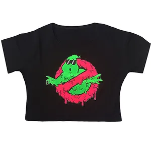 کراپ‌تاپ آستین کوتاه زنانه مدل روح