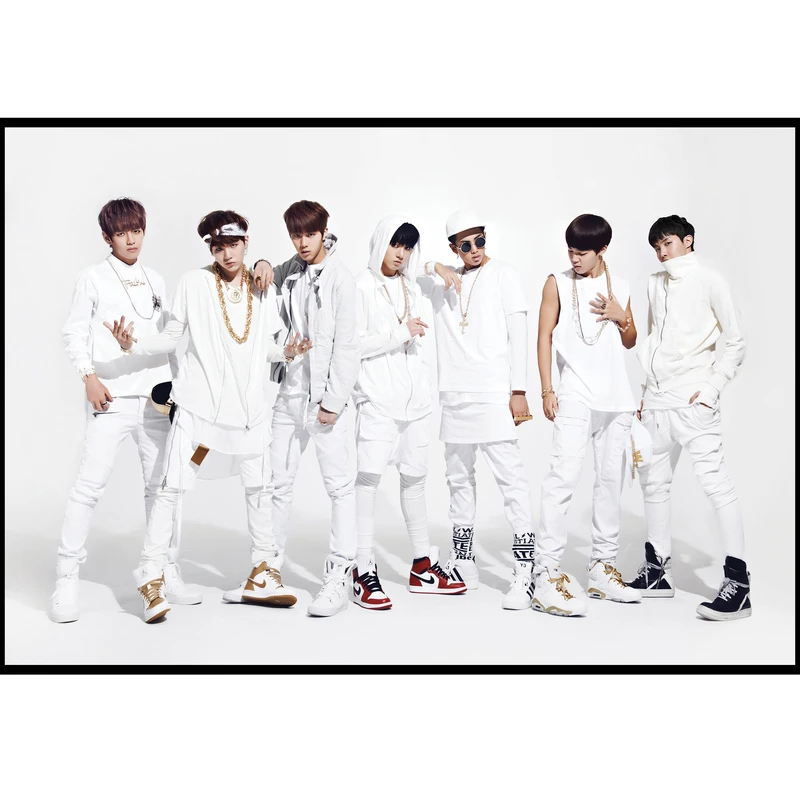 پوستر مدل BTS