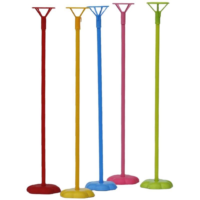 استند بادکنک فویلی مدل پایه دار کد P05 مجموعه 5 عددی