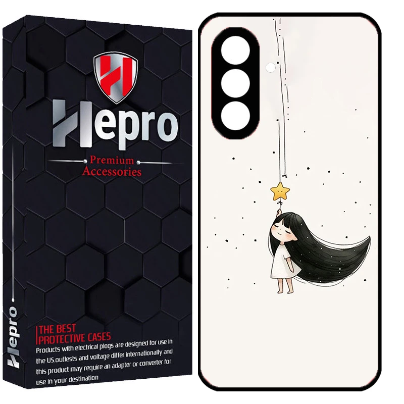 کاور هپرو طرح دخترانه کد Dimo-332 مناسب برای گوشی موبایل سامسونگ Galaxy A26