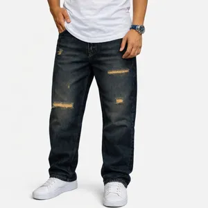 شلوار جین نیم‌بگ مردانه مدل Semi Baggy