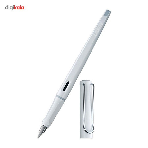 خودنویس لامی مدل Joy White Special Edition - قطر نوشتار EF