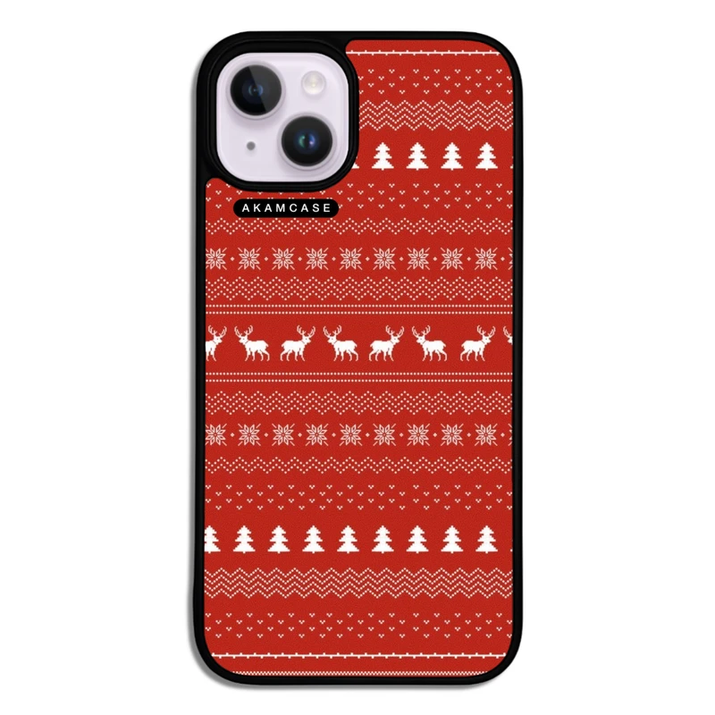کاور آکام مدل AMC-WA14-CHRISTMAS-14 مناسب برای گوشی موبایل اپل iPhone 14