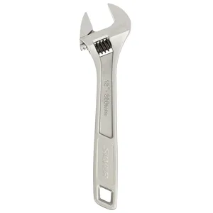 Silver GTH08A10 Adjustable Wrench 12 Inch