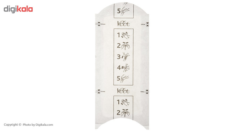 نوار موبر بدن ویت مخصوص پوست حساس بسته 20 عددی