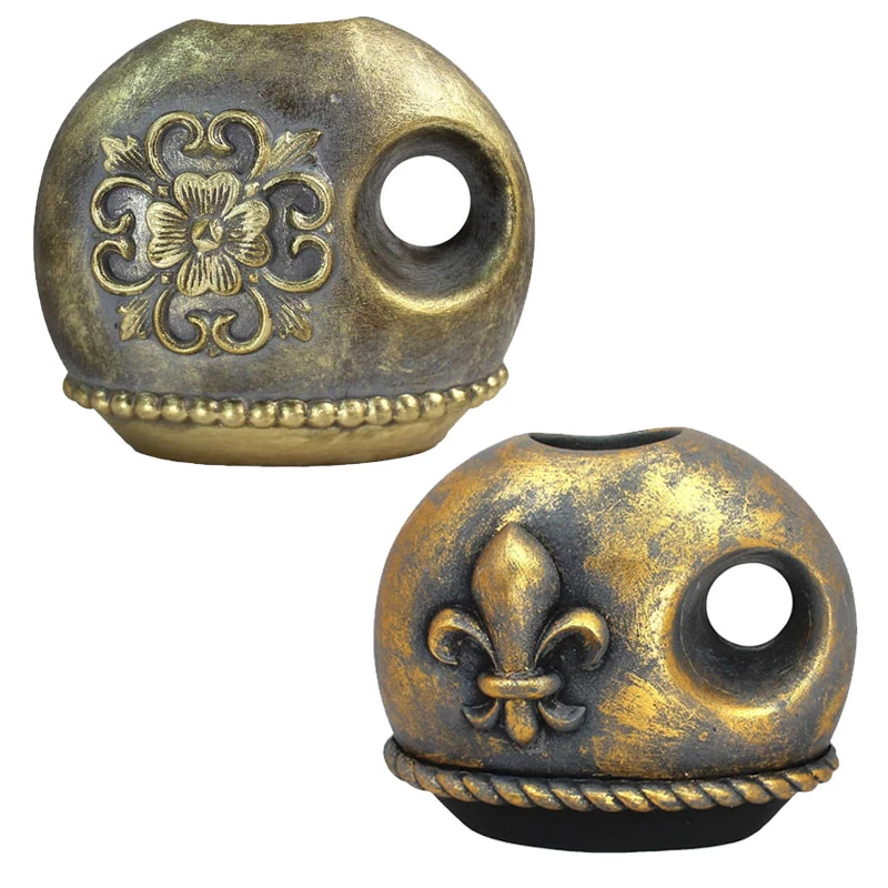 گلدان سرامیکی مدل دیواری مجموعه ۲ عددی