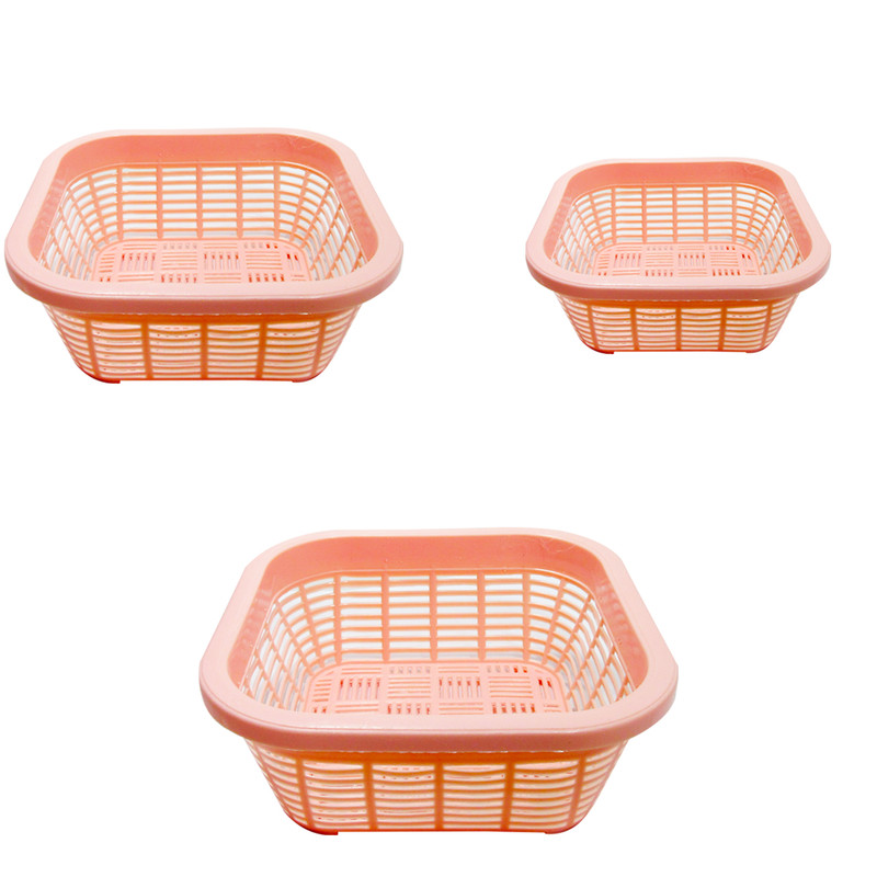 سبد میوه و سبزی مدل گوهر مجموعه 3 عددی