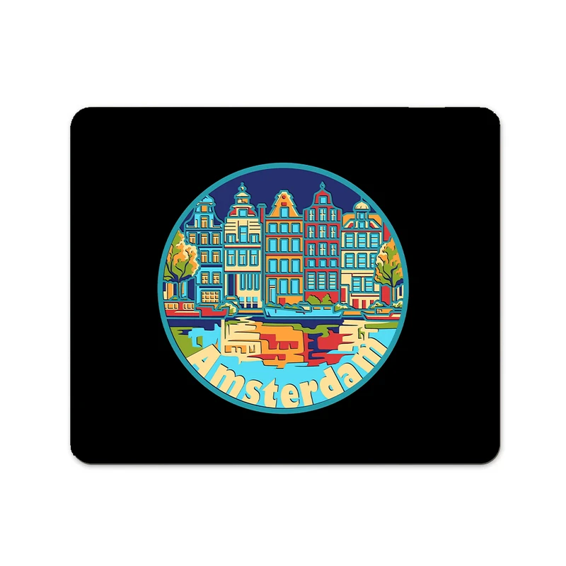 ماوس پد پاد آفرین مدل آمستردام کد P781 سایز 19*24 سانتی متر