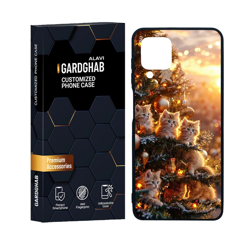 کاور گارد قاب علوی مدل دور ژله ای هنری مناسب برای گوشی موبایل سامسونگ Galaxy M22 4G