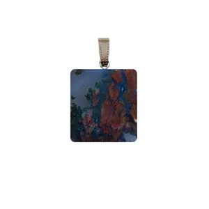 آویز گردنبند مدل عقیق کد L2