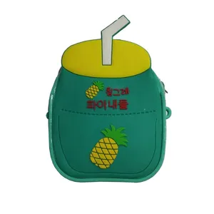 کیف رودوشی بچگانه مدل سیلیکونی فانتزی طرح آیس پک کد 01