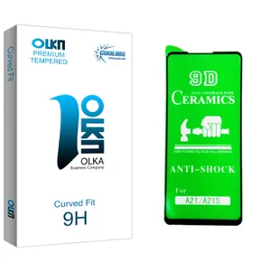 Cooling Olka glass Screen Protector For Samsung سامسونگ Galaxy A21S