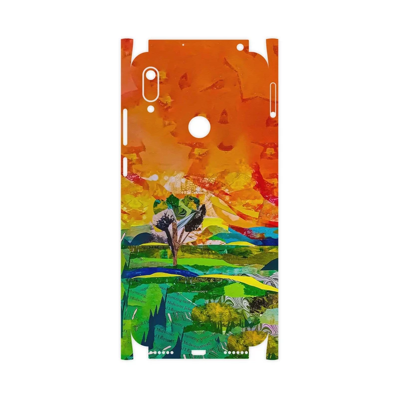 برچسب پوششی ماهوت مدل Collage of Painting-FullSkin مناسب برای گوشی موبایل هوآوی Y6 Prime 2019