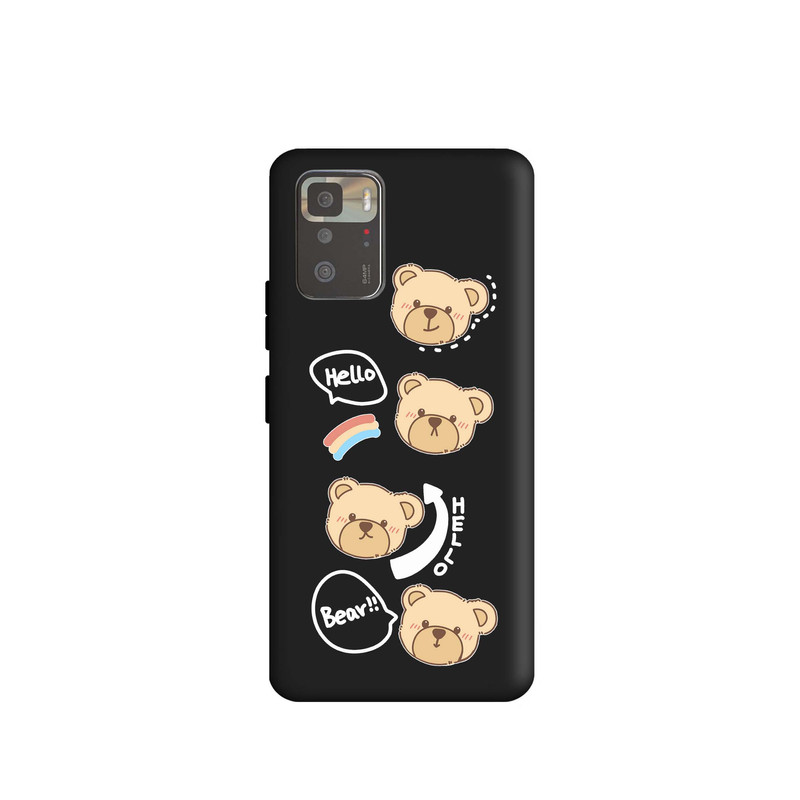 کاور طرح خرس بیر کد m2967 مناسب برای گوشی موبایل شیائومی Redmi Note 10 Pro 5G / Poco X3 GT