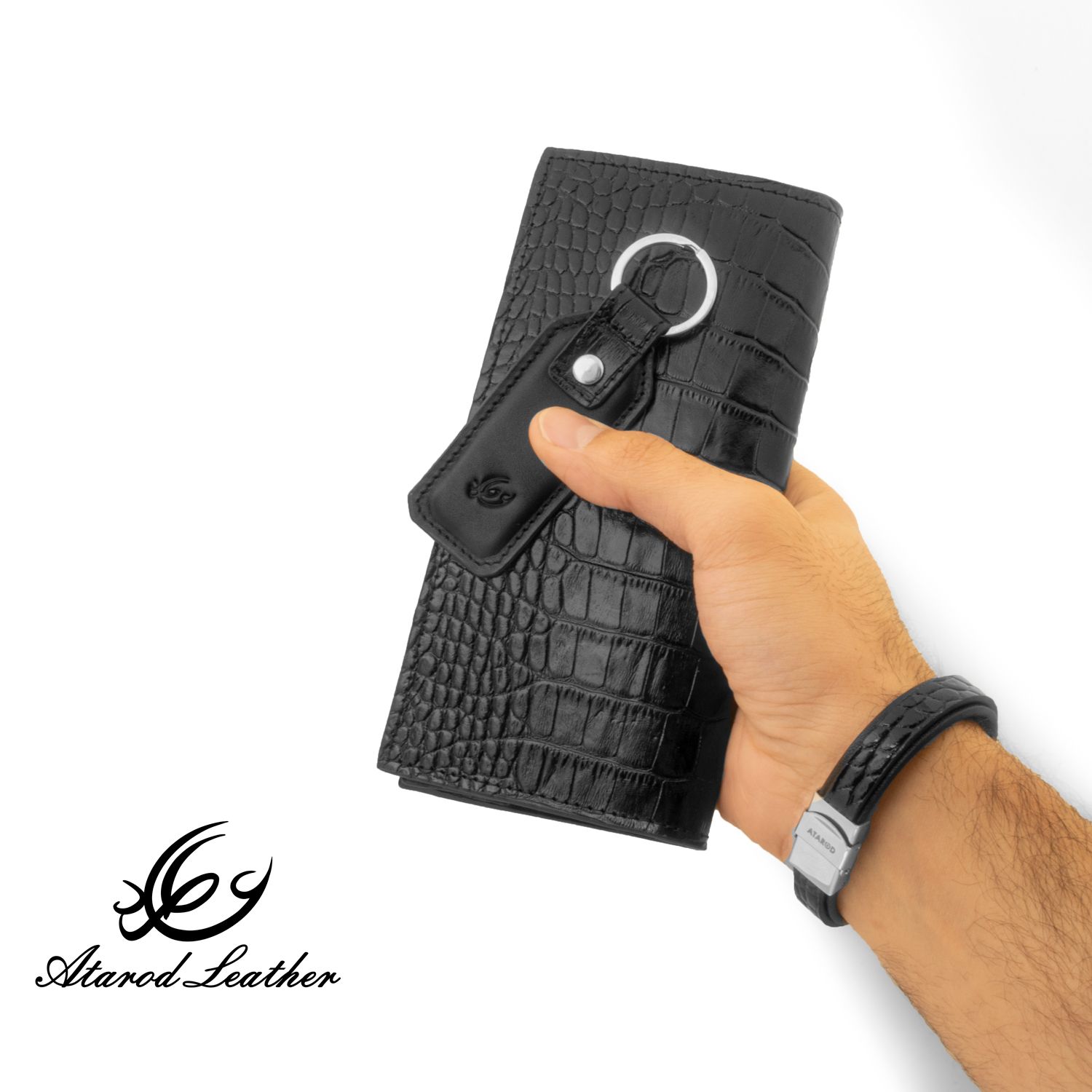 ست هدیه چرم عطارد مدل چرم طبیعی کد A104 -  - 5