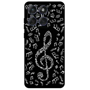 Megafone Musical Note 1370 Cover For Motorola Moto Edge 60 Fusion