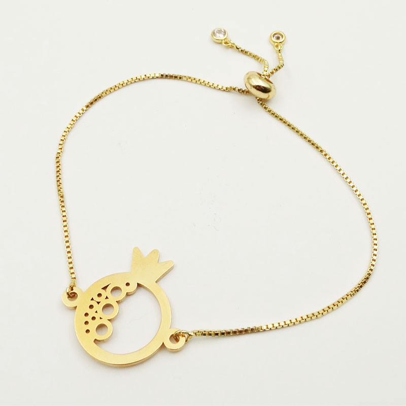 دستبند دخترانه طرح انار کد DF02